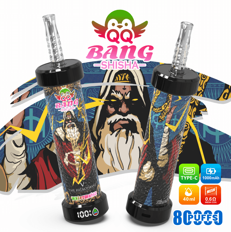 Chicha BANG KING SERIES 80K – 80 000 bouffées, 12 saveurs intenses et performances exceptionnelles grâce à son mesh.