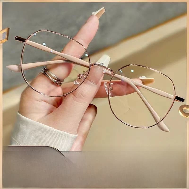 New Korean-style high-definition anti-blue light reading glasses fashionable age-reducing anti-radiation glasses net-famous plain all-match flat glass