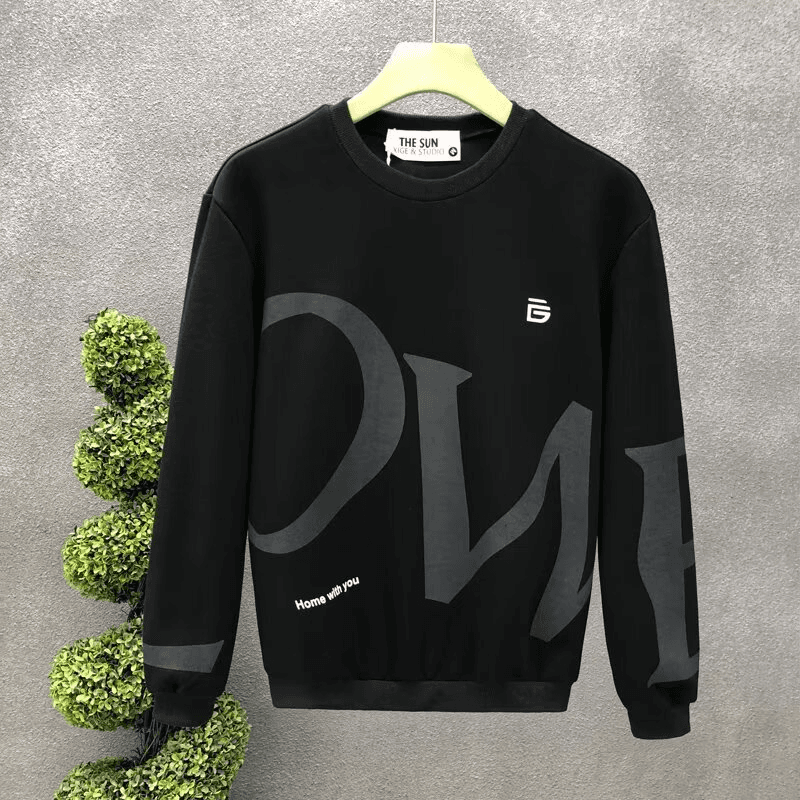 Men's Versatile Slim Fit Crew Neck Top