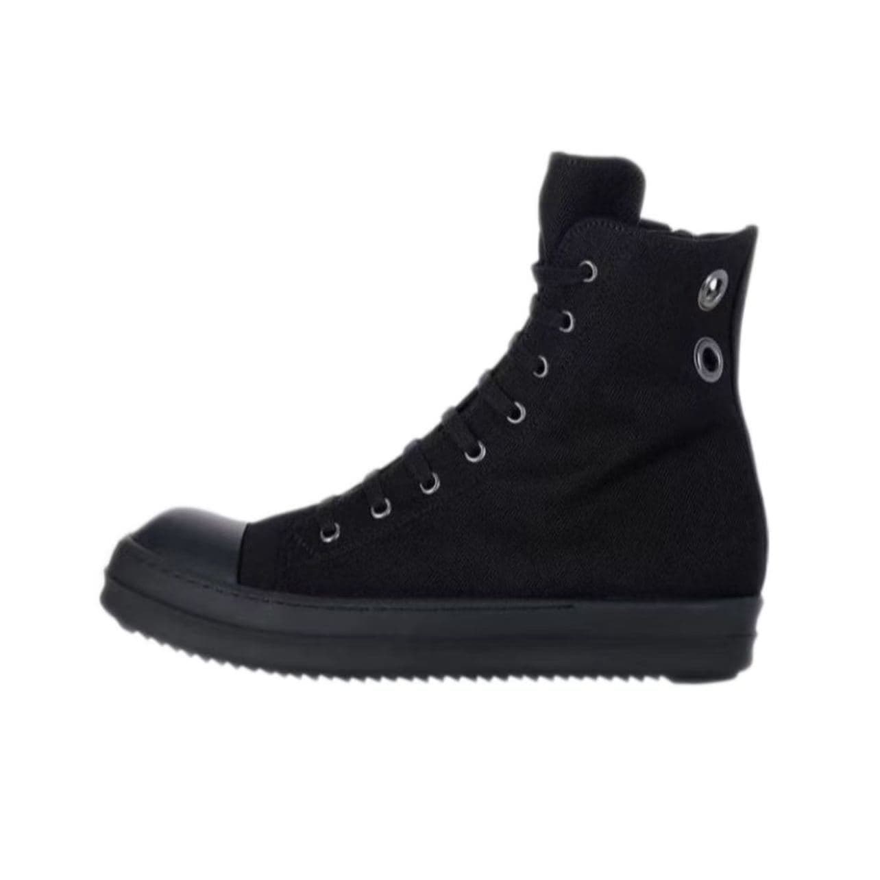 Chaussures décontractées pour hommes, baskets montantes décontractées en toile noire et blanche, style urbain pour couples, contrefaçon