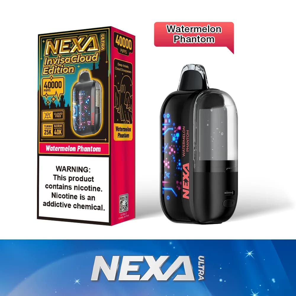Kit de vape jetable Nexa Ultra 40K (800 mAh, 20 ml, 40 000 bouffées) (entrepôt UE)