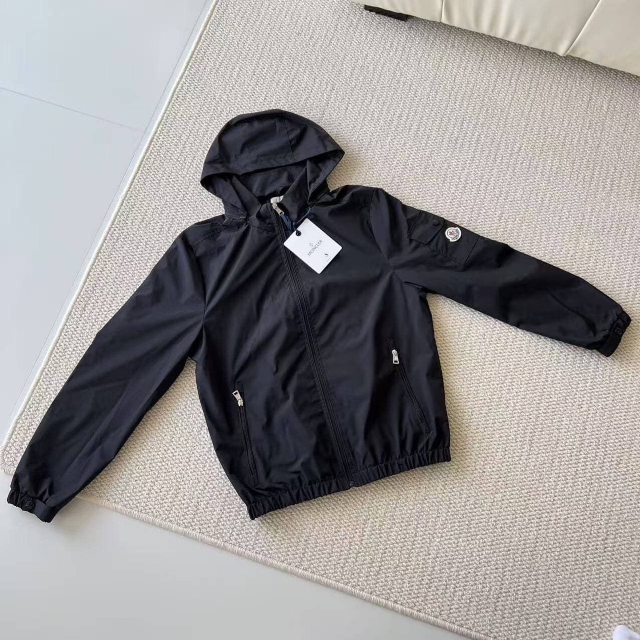 Veste à capuche décontractée pour homme, haut de gamme, simple et tendance, coupe slim, style européen polyvalent