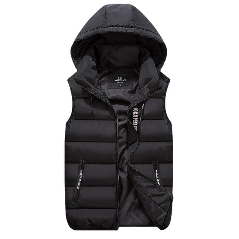Men's Clothing Couple Vest Men And Women Autumn And Winter Outdoor Warm Cotton Vest Silk Cotton Cotton Vest Youth Waistcoat