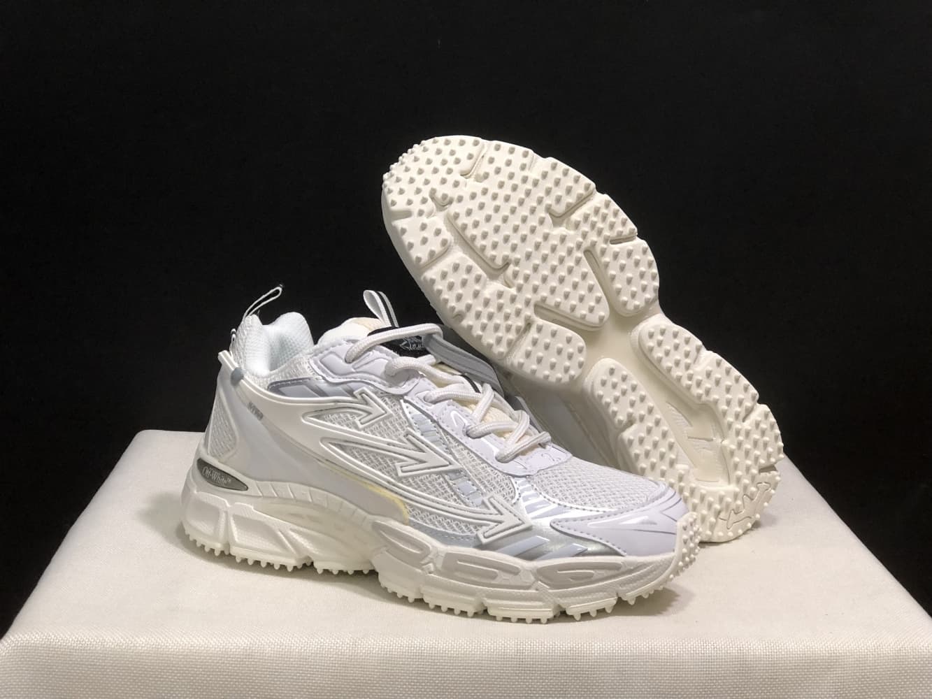 Chaussures de course unisexes Off-White Be Right Back pour adultes, baskets décontractées