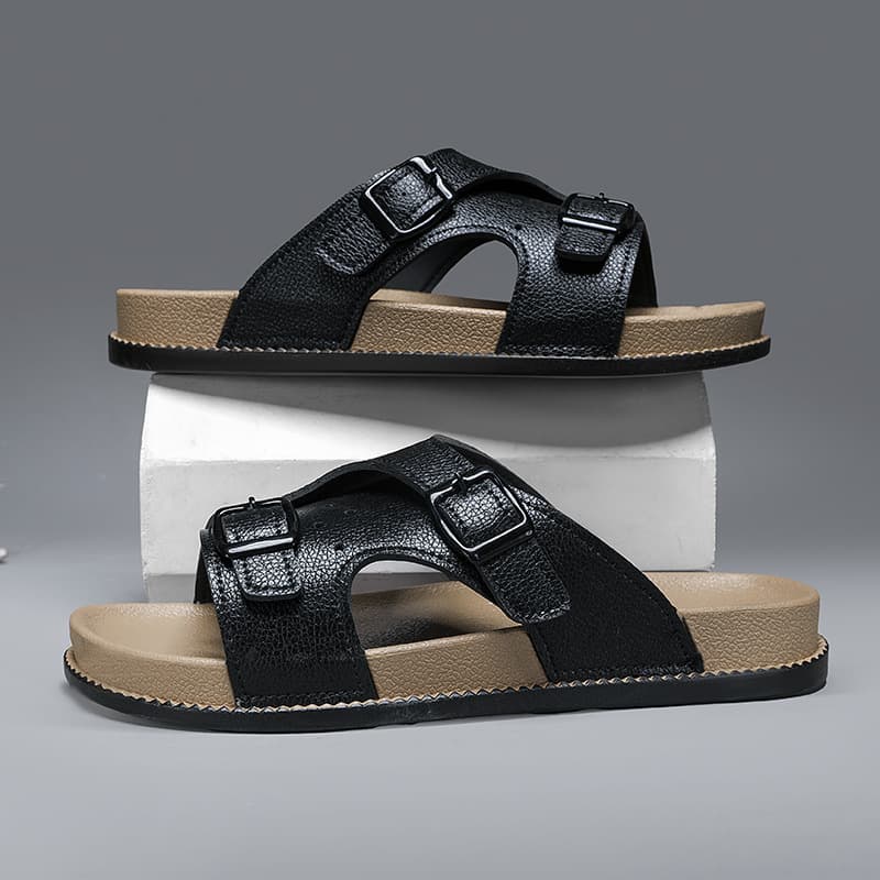 Summer Sandals Men's Casual Slippers 2025 New Wear, Sport, Driving, Dual Purpose Wear Resistant Beach Coolers
