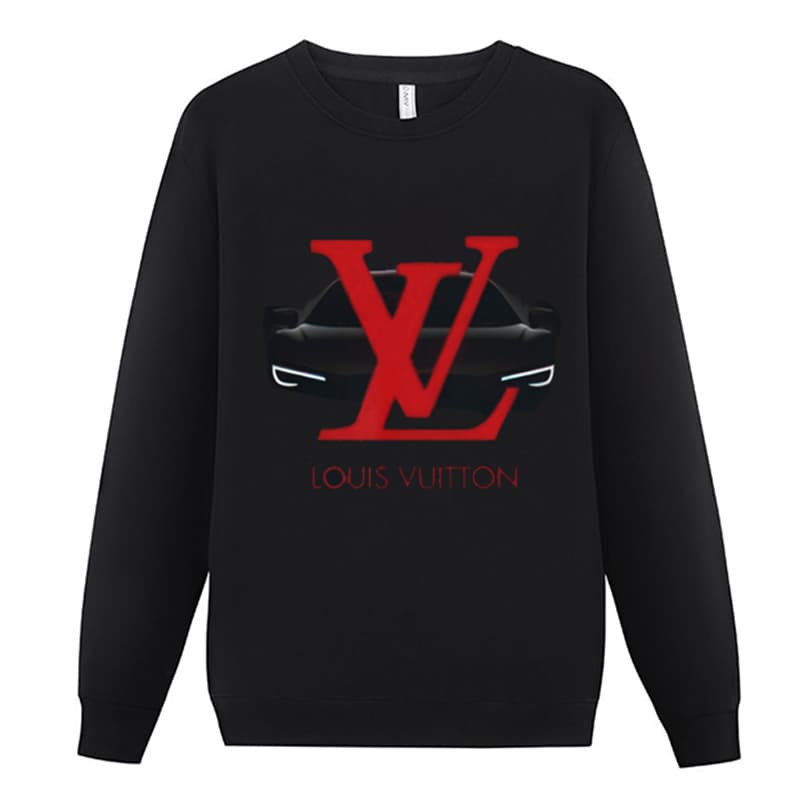 Sweat à capuche décontracté pour homme de haute qualité, style L, classique, tendance, polyvalent, avec col rond, noir