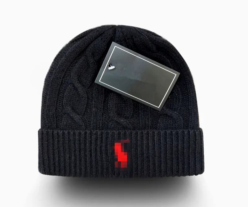 Bonnet de luxe de créateur, bonnet d'hiver unisexe en maille, style baseball, avec inscription.