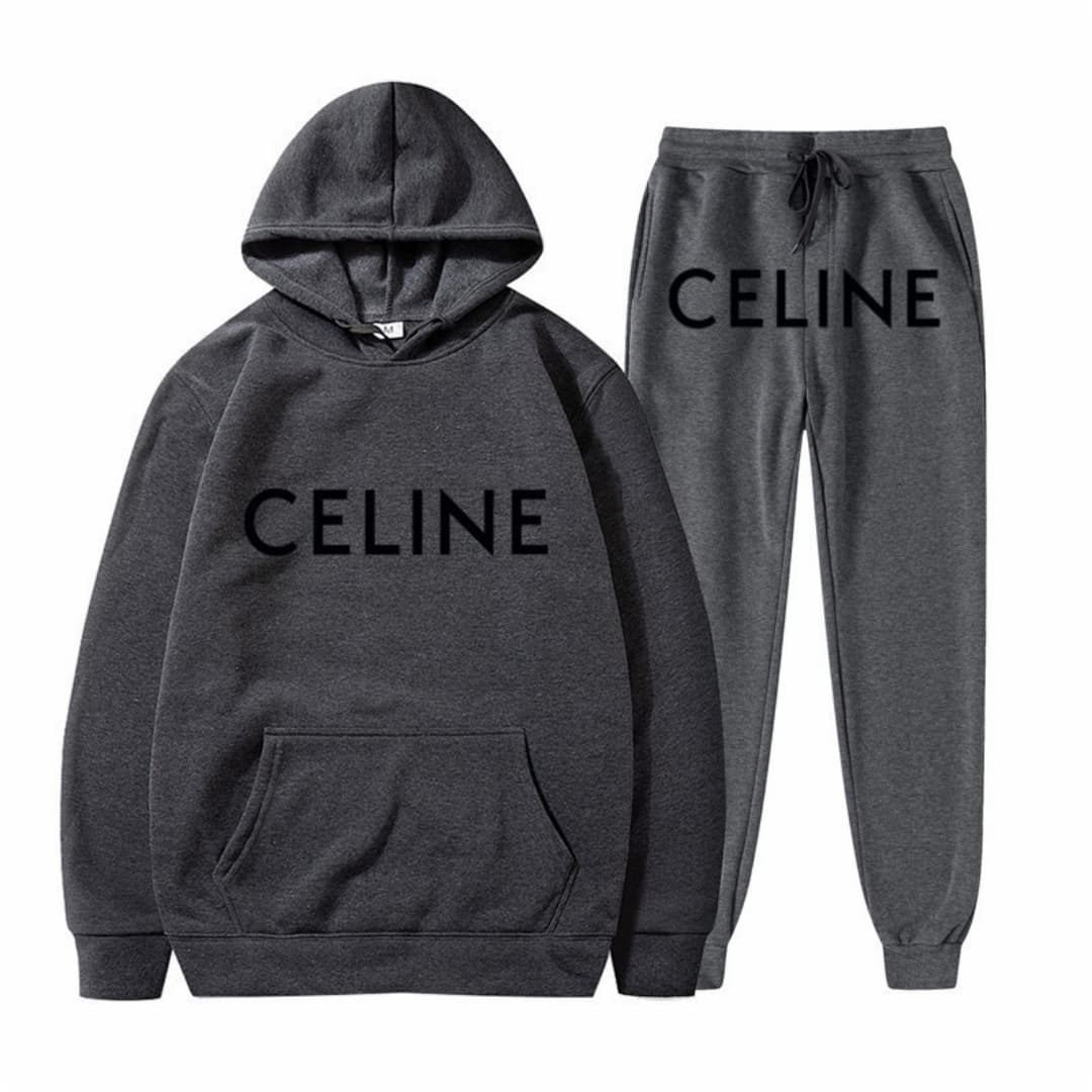 Ensemble sweat à capuche ample et polyvalent pour l'automne et l'hiver, nouvelle collection unisexe de grande marque
