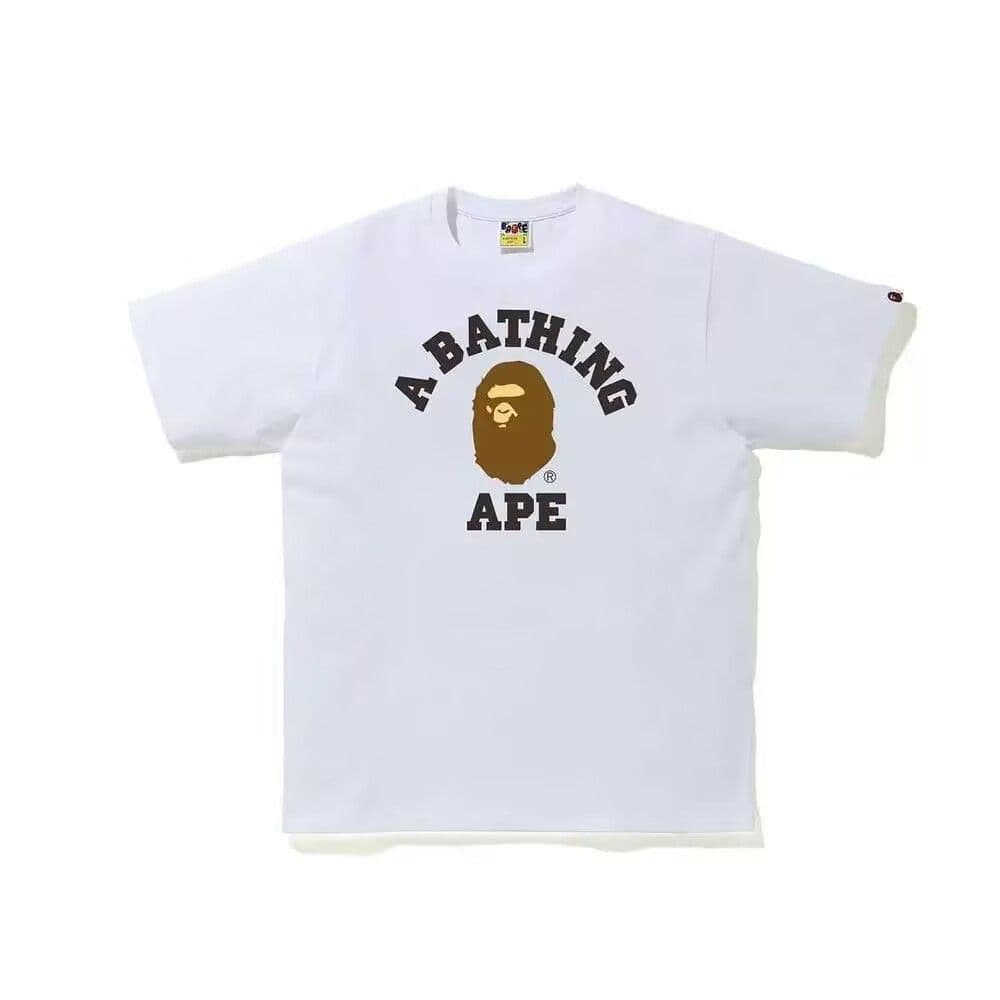 T-shirt enfant à manches courtes imprimé d'un requin, motif homme-singe. 100% coton.