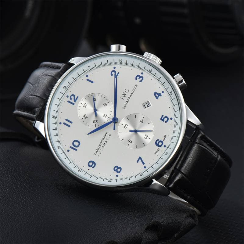 【 Marque de luxe 】 Montres pour hommes simples et polyvalentes, montres à quartz d'affaires à la mode et décontractées, montres à quartz ave