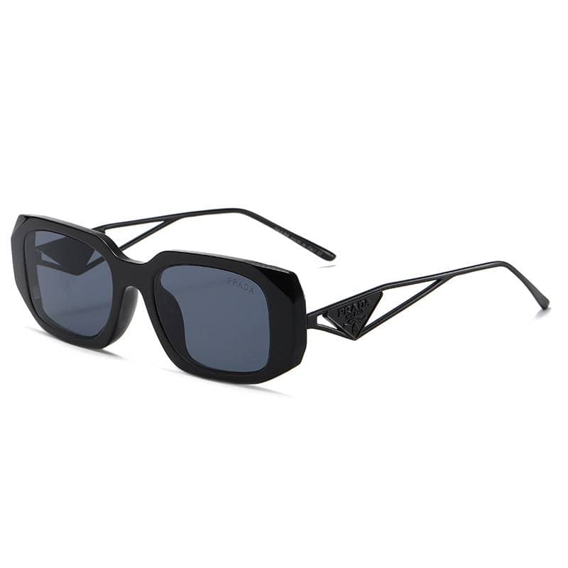 New Gradient Sunglasses for Men Fashion Metal Big Frame Sun Glasses Brand Design Luxury Glasses