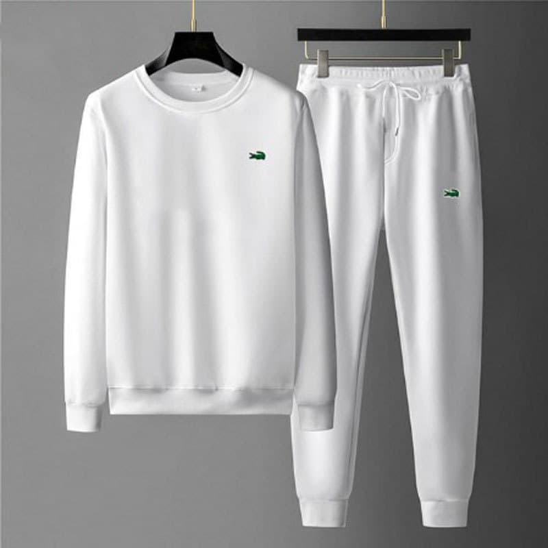 Ensemble pull sans capuche à col rond et pantalon de course pour homme (collection 2023).