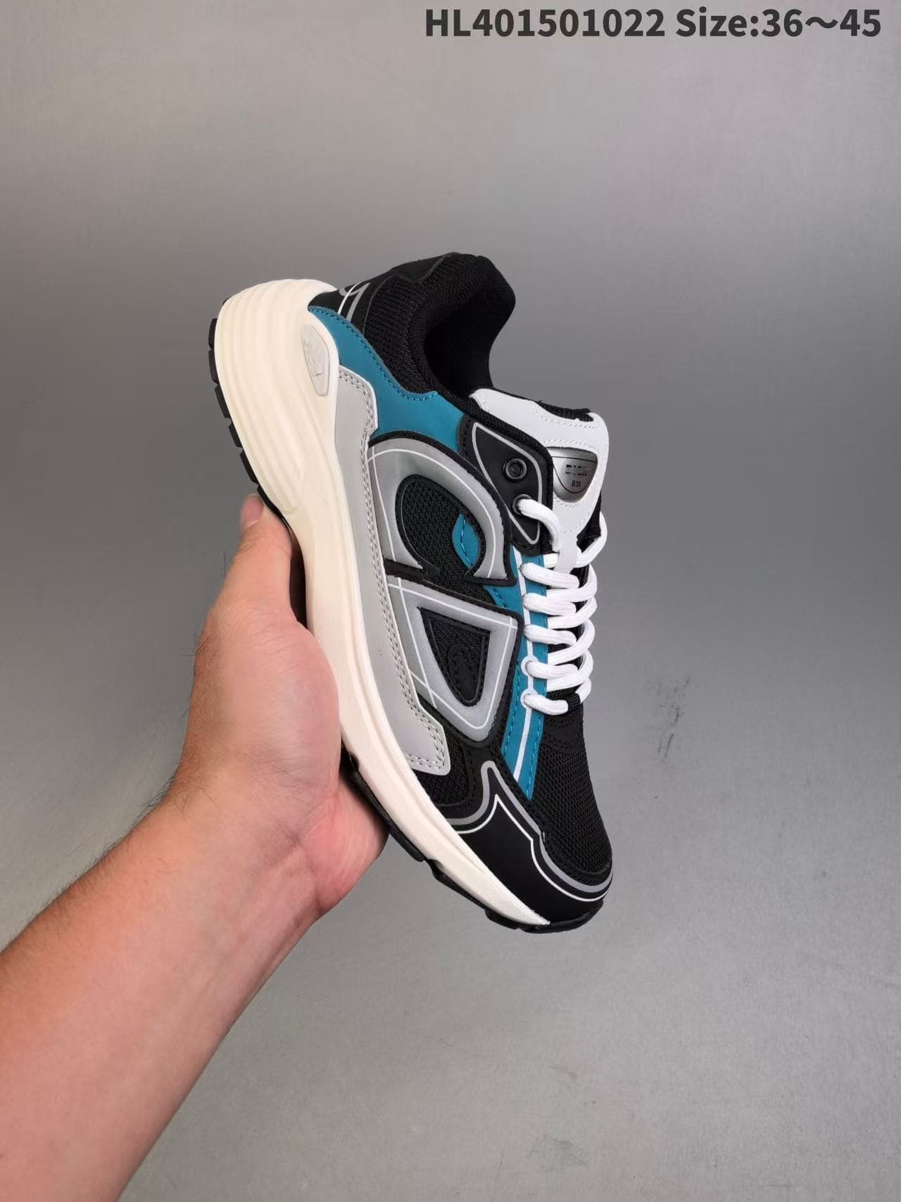 B30 CD Chaussure en maille légère, coupe basse, chaussures de sport et de loisirs pour hommes et femmes