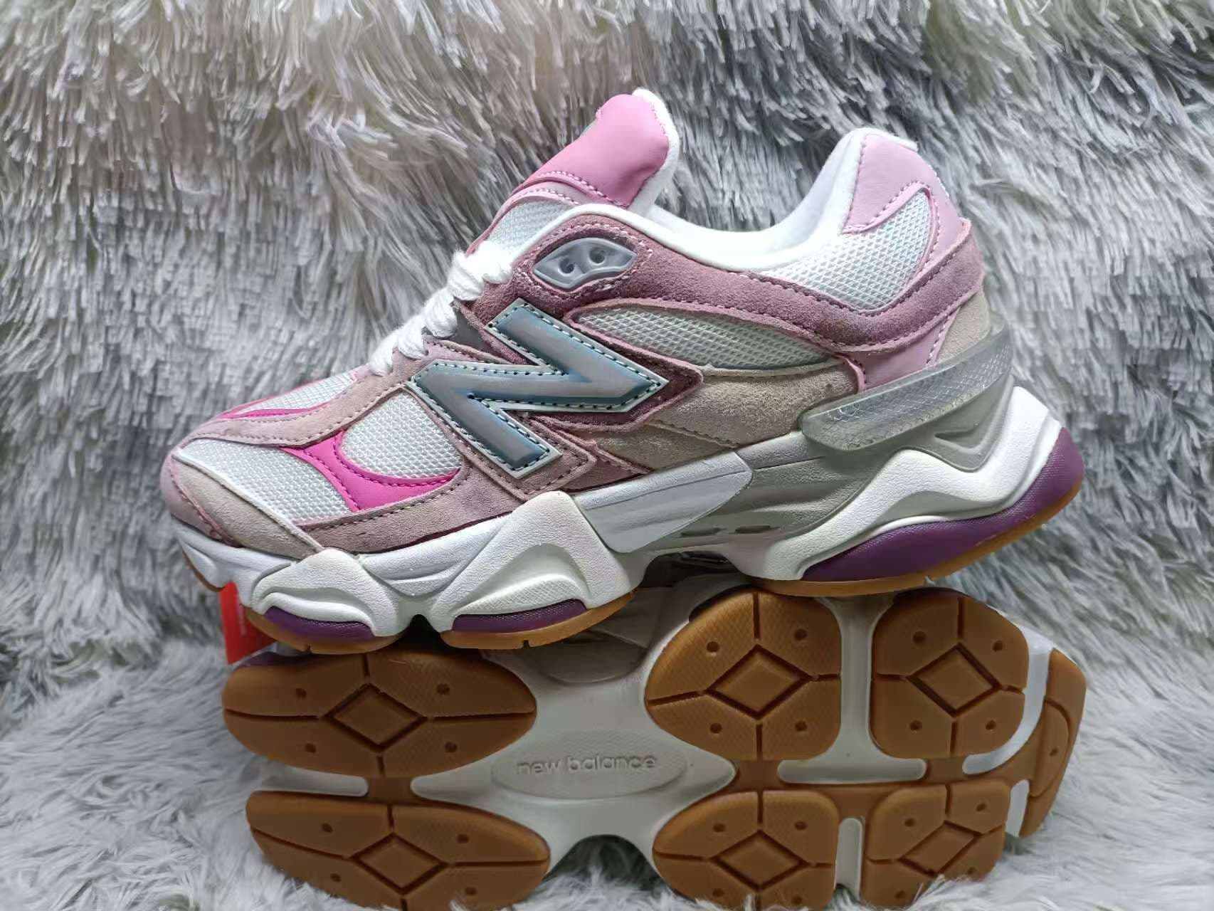 Baskets unisexes NewBalance NB9060 pour couples, style rétro décontracté, pour la course lente, style « papa ».