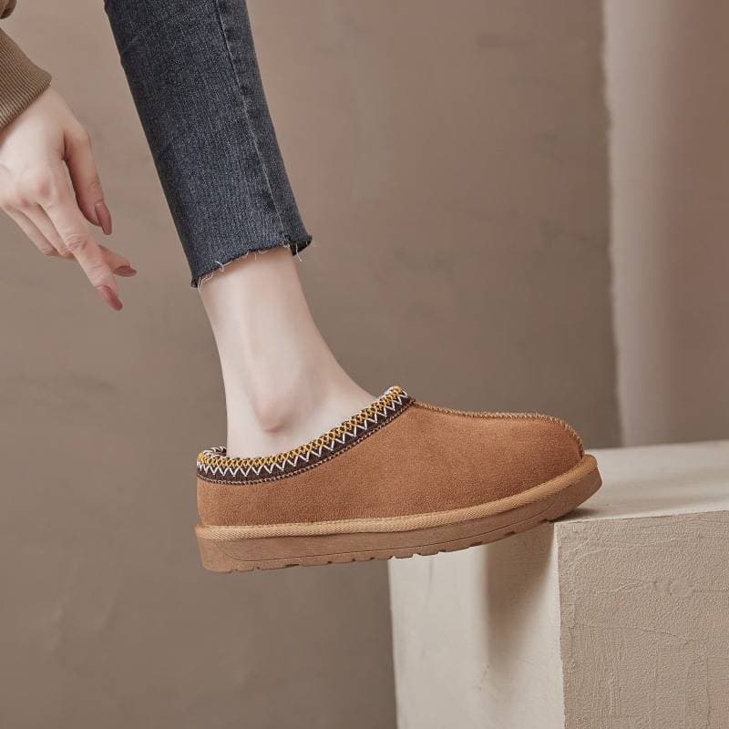New Ethnic Style Thin-soled Snow Boots Lovers A Variety Of Colors To Choose From