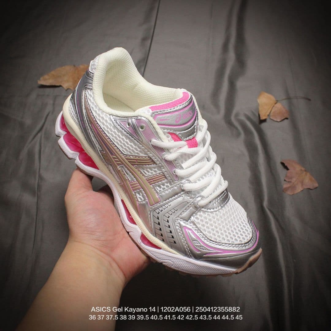 Chaussures de course basses en mesh Gel-Kayano14 originales, confortables, protectrices, amortissantes, durables et respirantes.
