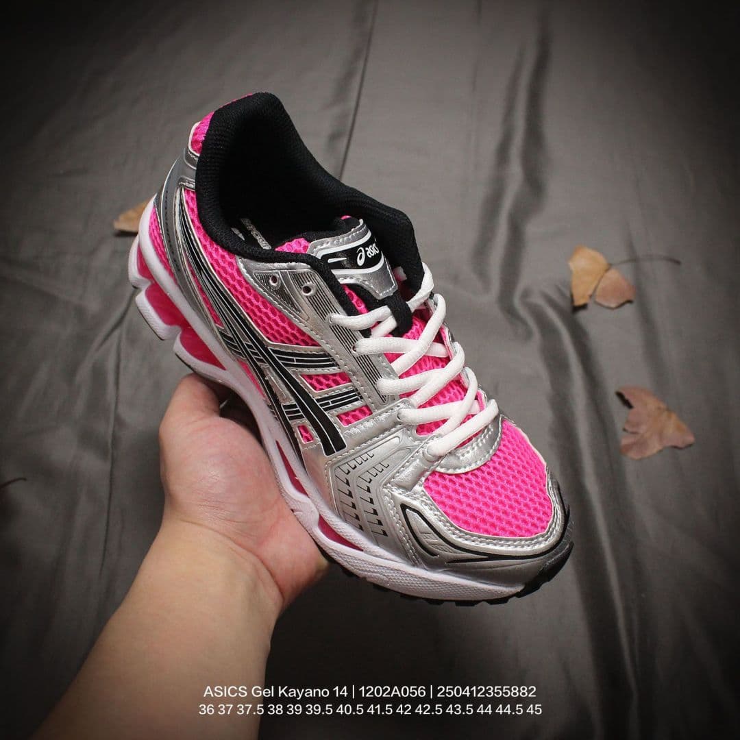 Chaussures de course basses en mesh Gel-Kayano14 originales, confortables, protectrices, amortissantes, durables et respirantes.