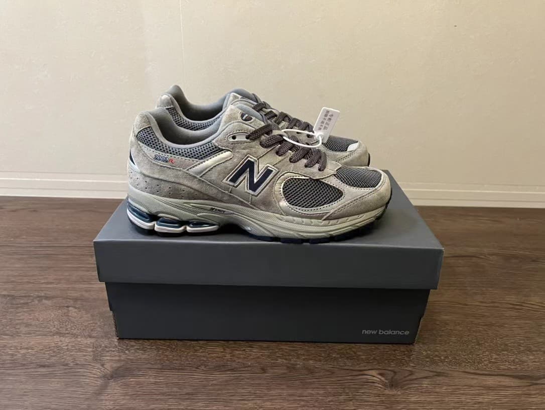 Chaussures classiques grises originales, chaussures décontractées et respirantes, chaussures de sport rétro, chaussures de course