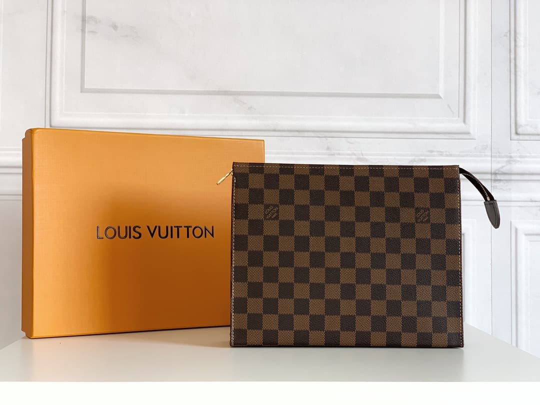 Nouvelle pochette décontractée pour hommes à carreaux bracelet fichier sac Simple mode atmosphère pochette
