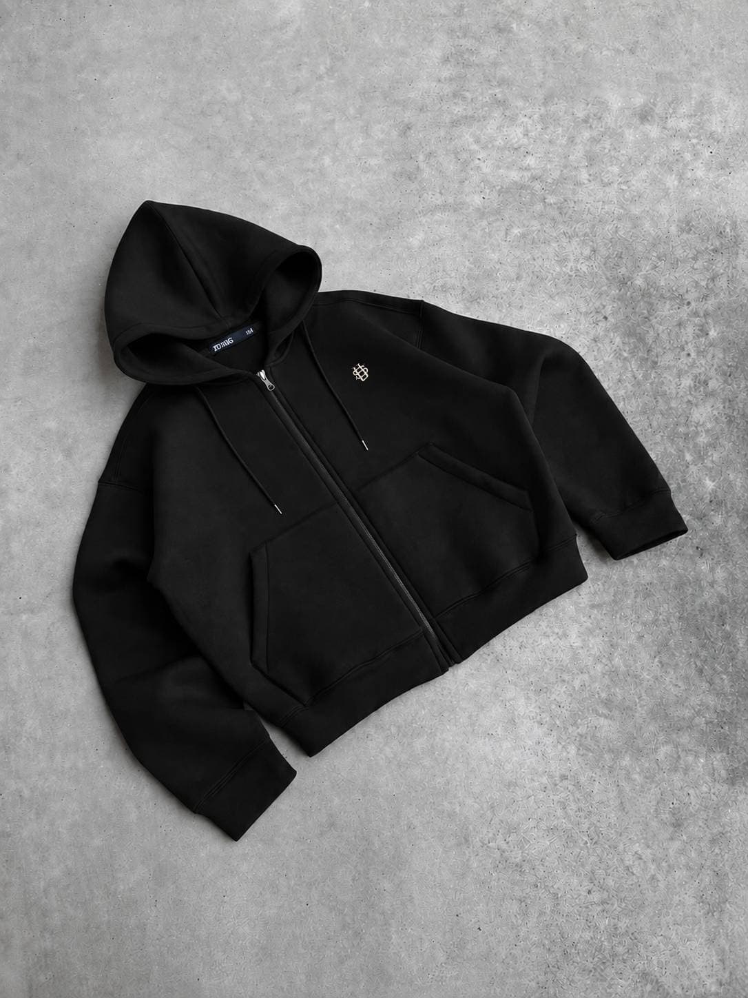 Sweat à capuche unisexe tendance Y2K, style streetwear 2026, disponible en noir, bordeaux, bleu roi, gris, rose et multicolore