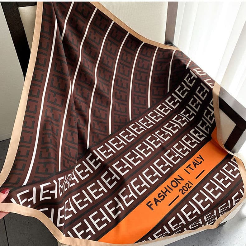 Écharpe fine pour femmes, mode coréenne, décoration, foulard de tête, Protection solaire, châle à double usage, 90cm, printemps et automne