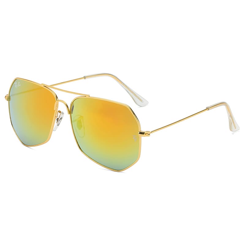 New retro small box sunglasses for men and women, European and American trendy sunglasses, transparent sunglasses