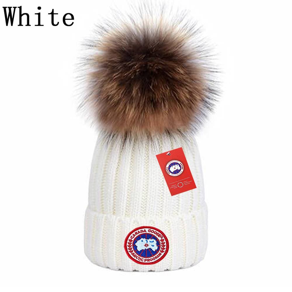 Bonnet d'hiver chaud en tricot, bonnet épais en laine et pull en velours