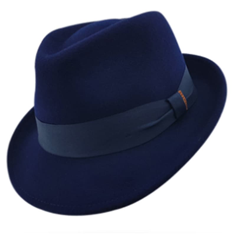 Woolen cowboy hat bow jazz hat for men