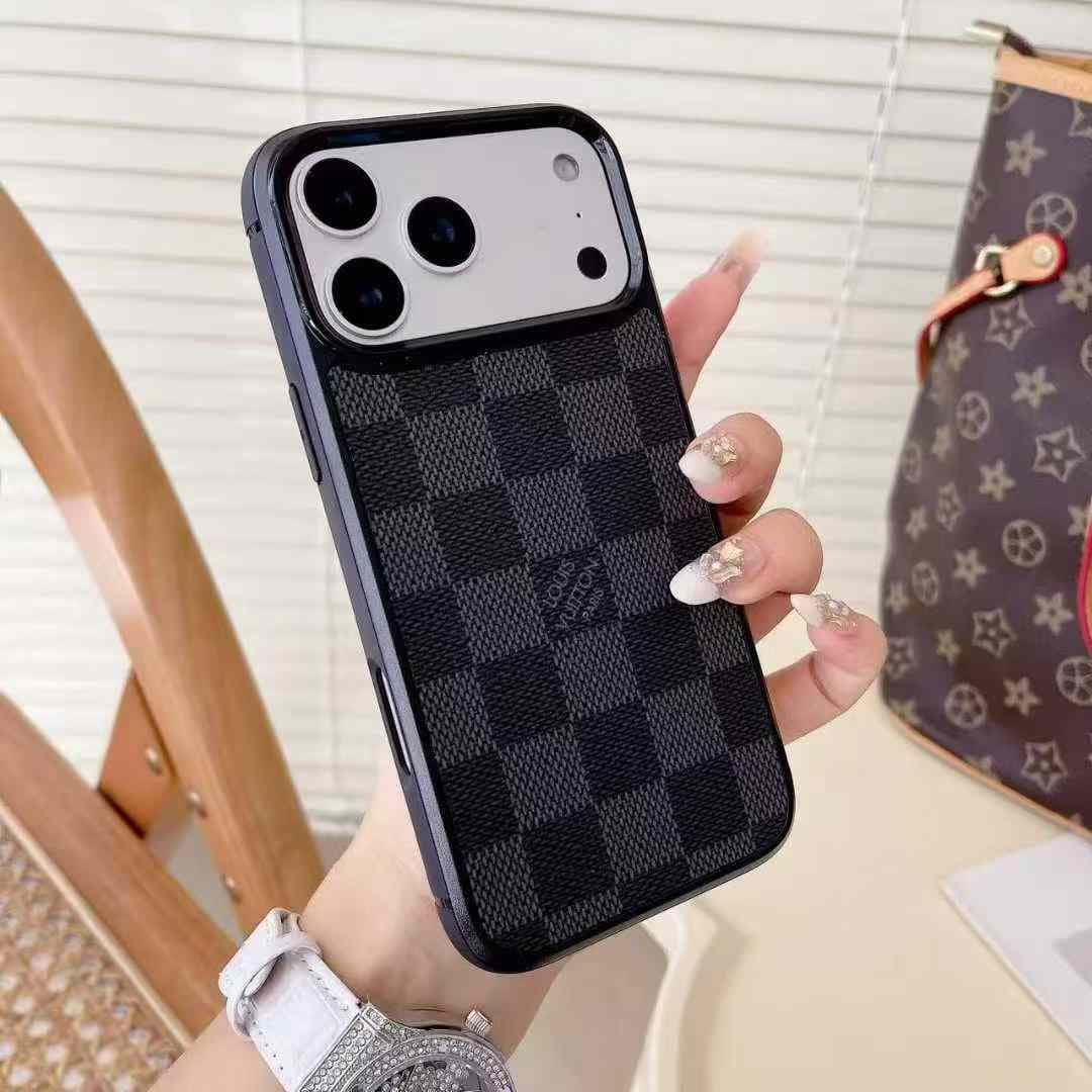 Coque de téléphone tendance, compatible avec iPhone 17 Pro Max/16 Pro Max/15 Pro Max, style classique antichoc