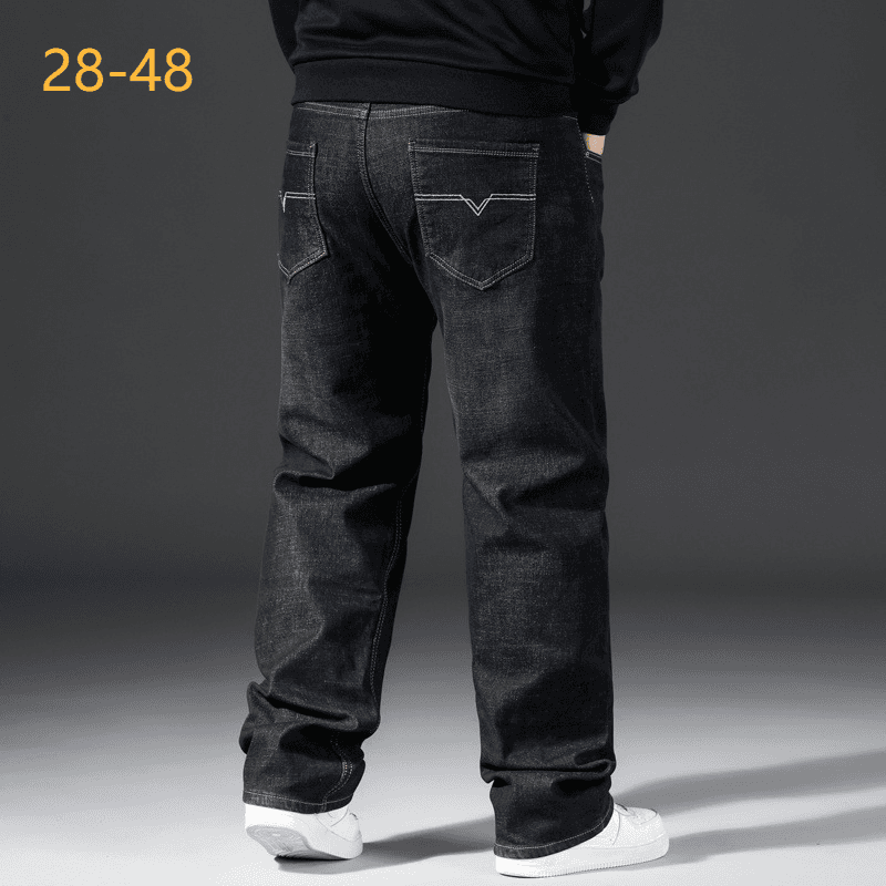 Men's Clothing Plus Size 300 Pounds Loose Casual Business Plus Size Trousers