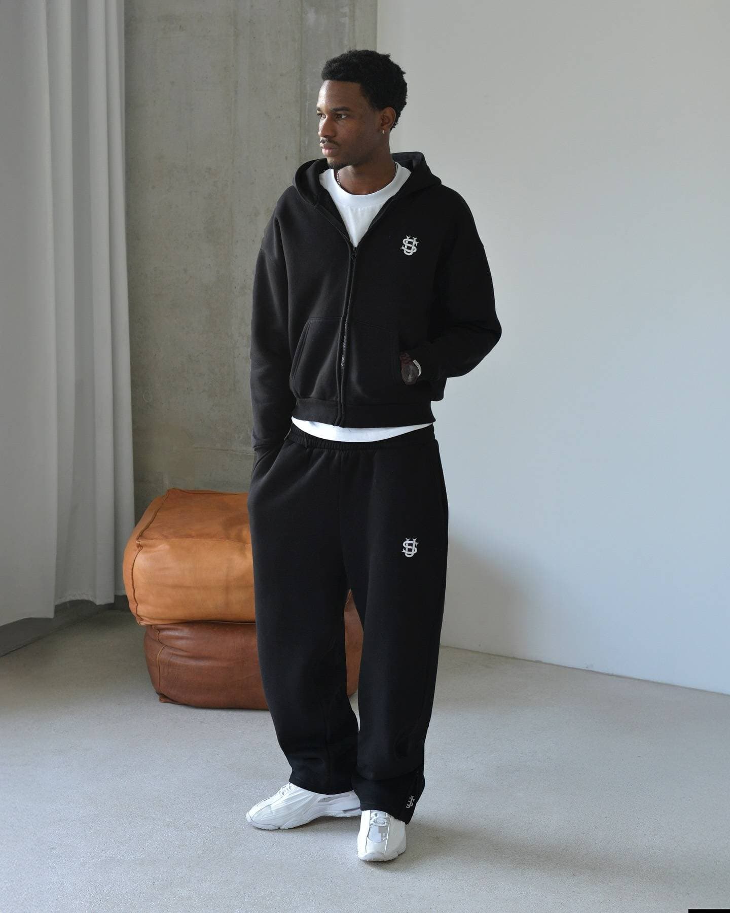 Men's Clothing Elastic Rope Sweatpants Printed Pattern Casual Trousers High Street Hip Hop Rap Street Y2k
