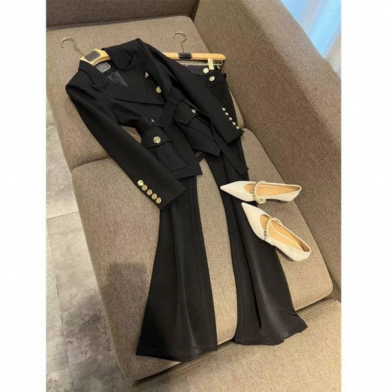 Women's Clothing Spring and Autumn New Professional Suit Jacket Women Fashionable Casual Pants Temperament Two piece Suit