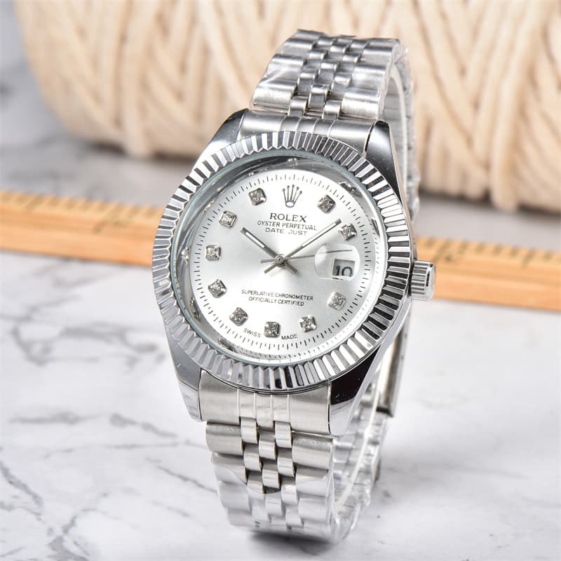 Montre à Quartz de luxe pour hommes, nouvelle marque populaire, étanche, calendrier, bracelet en acier