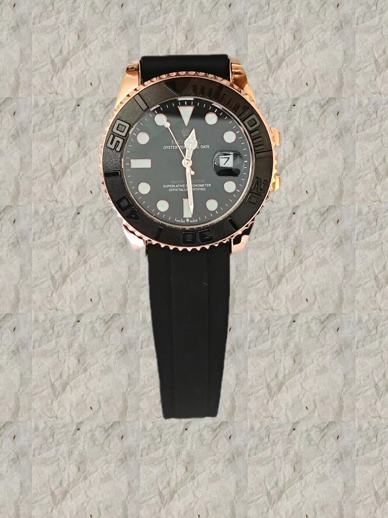 Montre en silicone pour homme, commerce extérieur, Laojia Submariner, bracelet en silicone d'origine, lumineuse, étanche, mouvement non mécanique