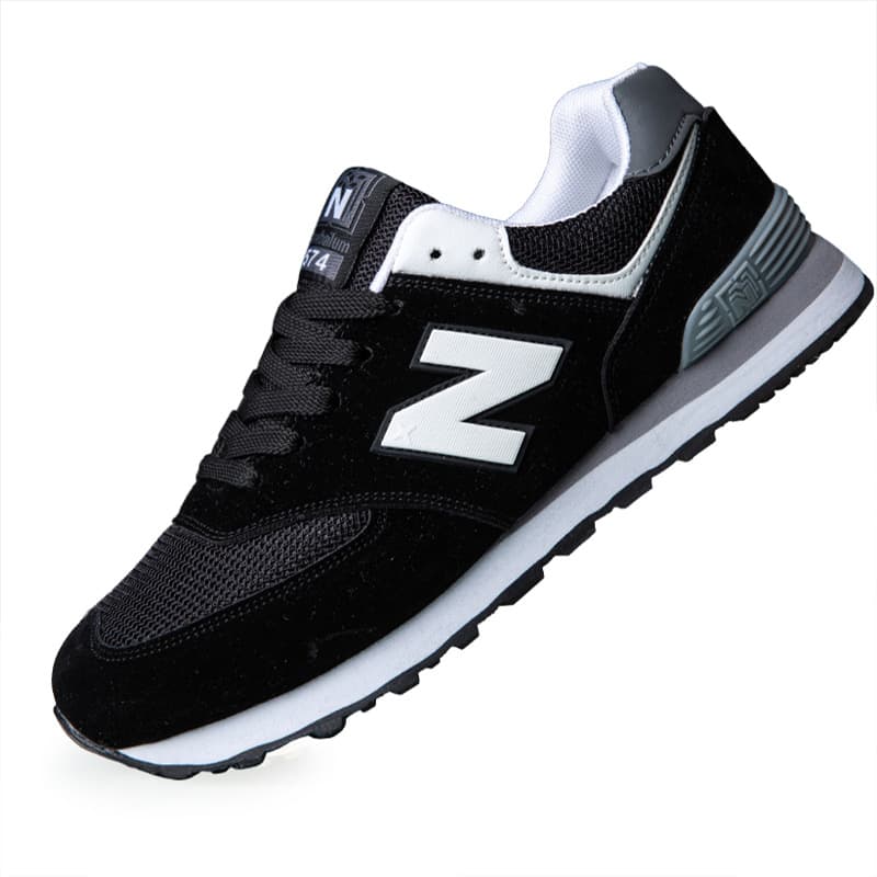 Nouveau modèle 574 Couple Casual Live Fashion Trend N-Word Sports Chaussures de course 2025