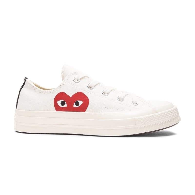 Chaussures décontractées en toile pour hommes et femmes Comme Des Garcons Play (cdg)