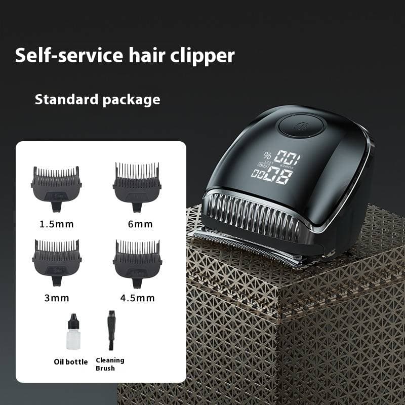 Professional Hair Clipper For Men - Cordless Electric Trimmer For Buzz Cut, Fade & DIY Haircut At Home, Rechargeable & Adjustable​