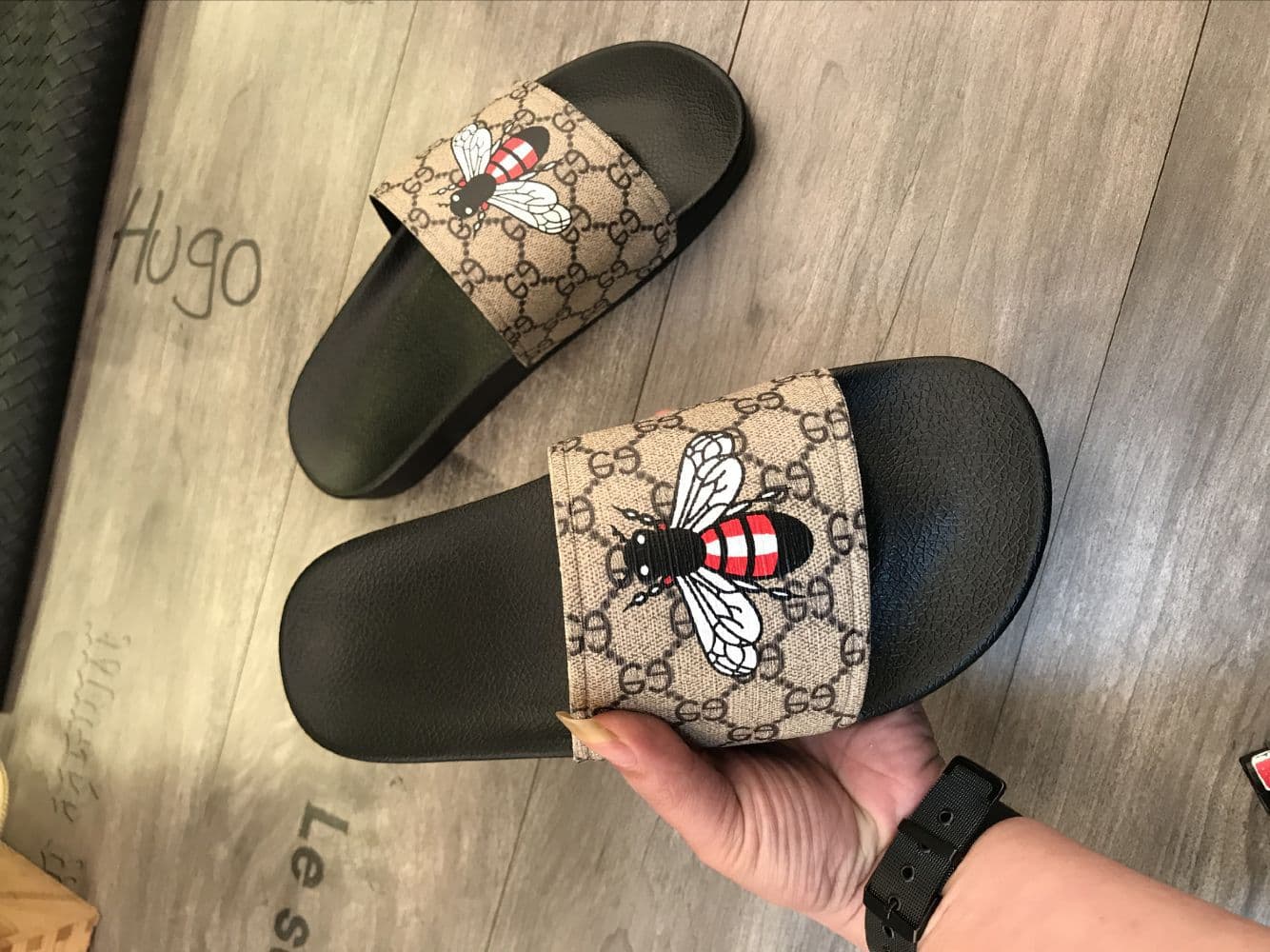 Chaussons d'été, décontractés pour hommes, pantoufles d'extérieur, unisexes, pantoufles pour couple, version coréenne, pantoufles abeille, plag