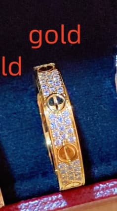 Bague Cartier-29fb version étroite pleine étoile trois rangées de diamants bague de couple dames marque de luxe bague de marque de créateur