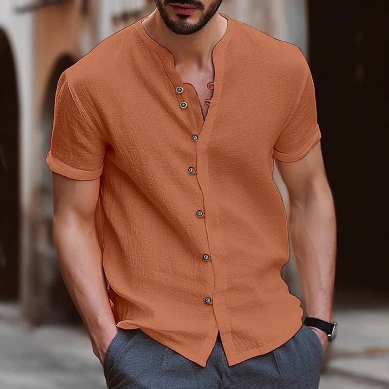 Men's Embroidery Brand Silk Ice Cool Polo Spring/Summer Versatile Top Casual Outdoor Sports Shirt Short Sleeve T-shirt
