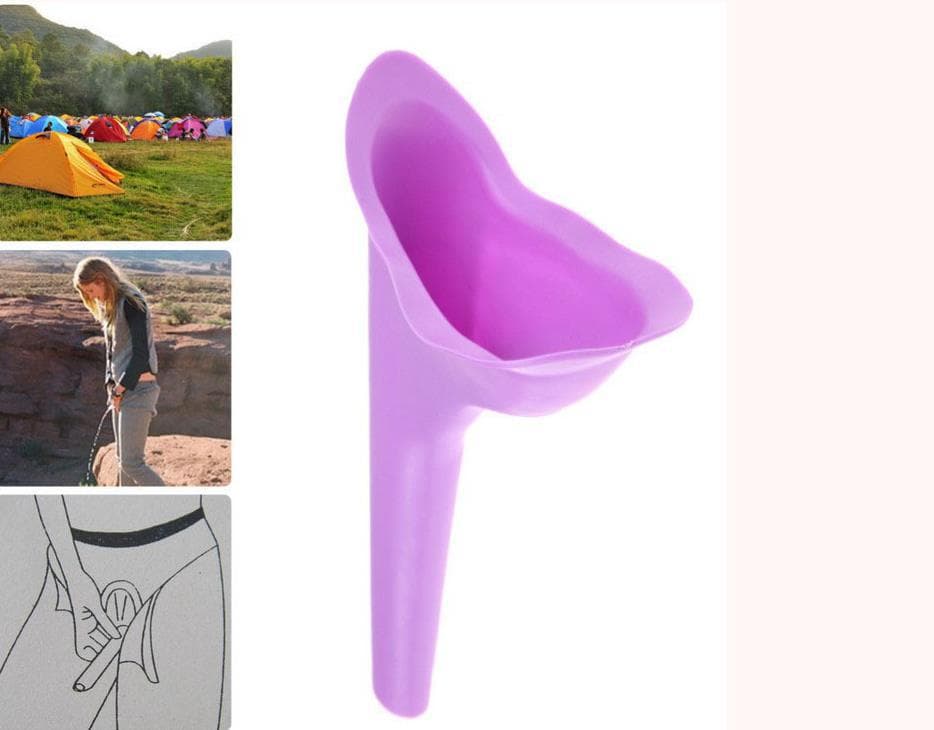 Women's emergency portable urinal emergency outdoor standing urinal bucket outdoor urinal artifact