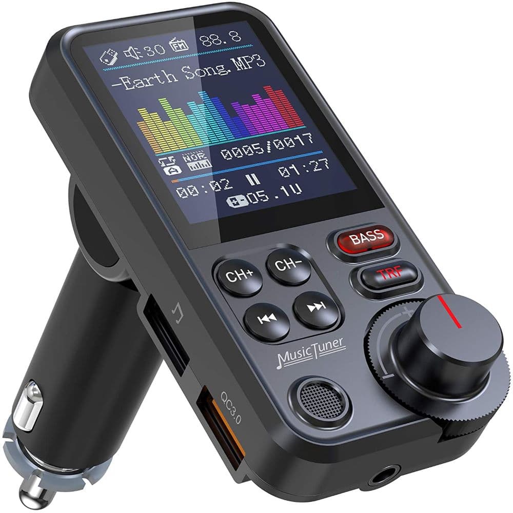 BT93 Car MP3 Player USB Flash Drive Lossless HIFI High And Low Frequency Equalizer Music Car Bluetooth FM Transmitter