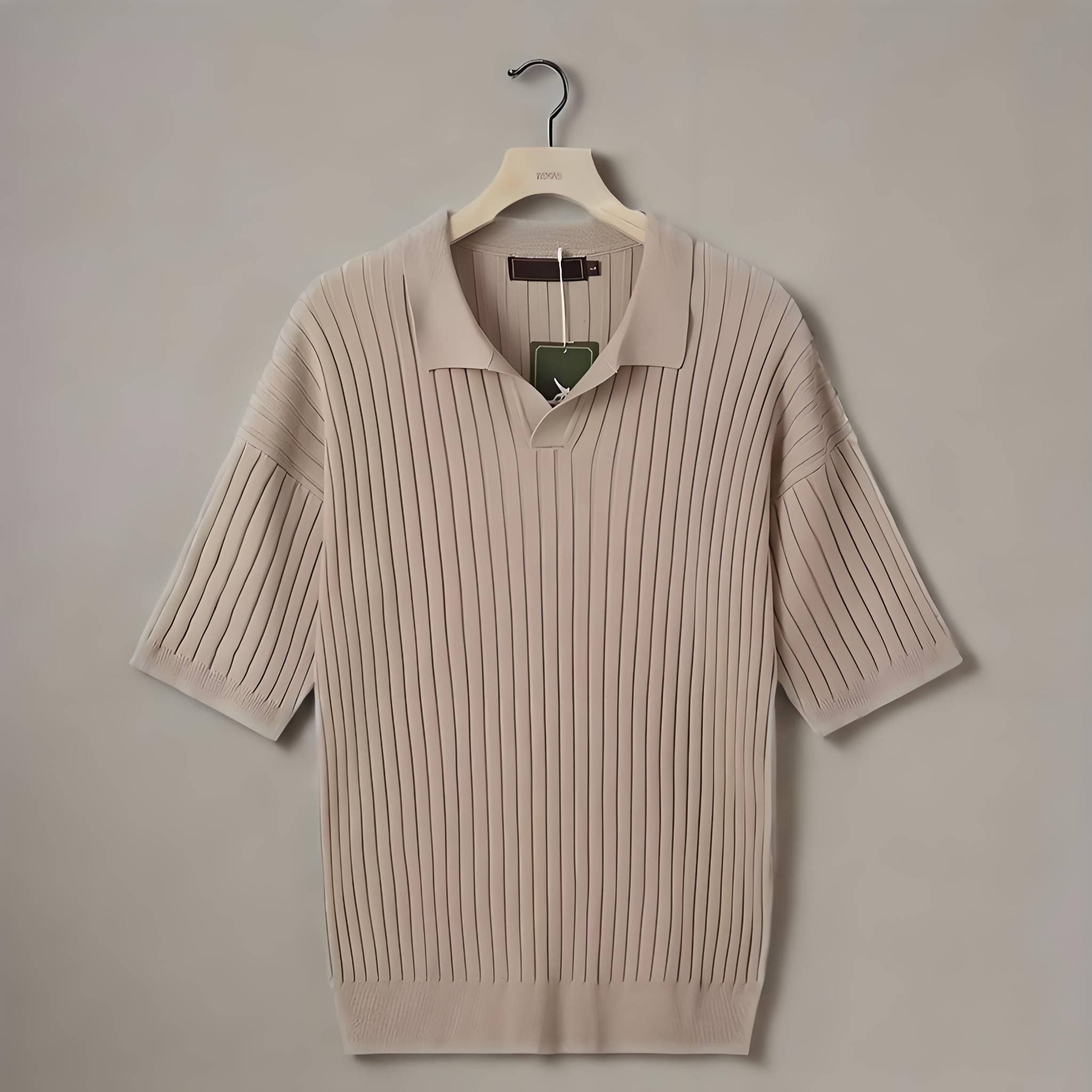 Men's Clothing Short Sleeved Men's New Summer Harajuku White Youth Fashion Polo Shirt Men's Literary Tops