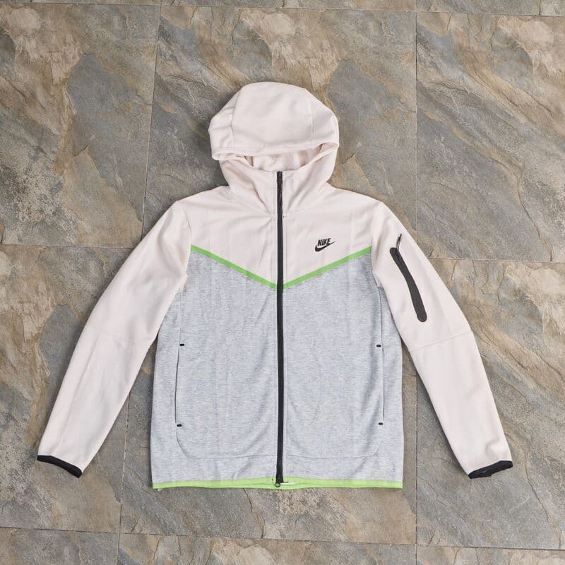 Ensemble de manteau coupe-vent à capuche en tricot sans couture pour homme, style décontracté avec fermeture éclair, collection printemps 2024, C