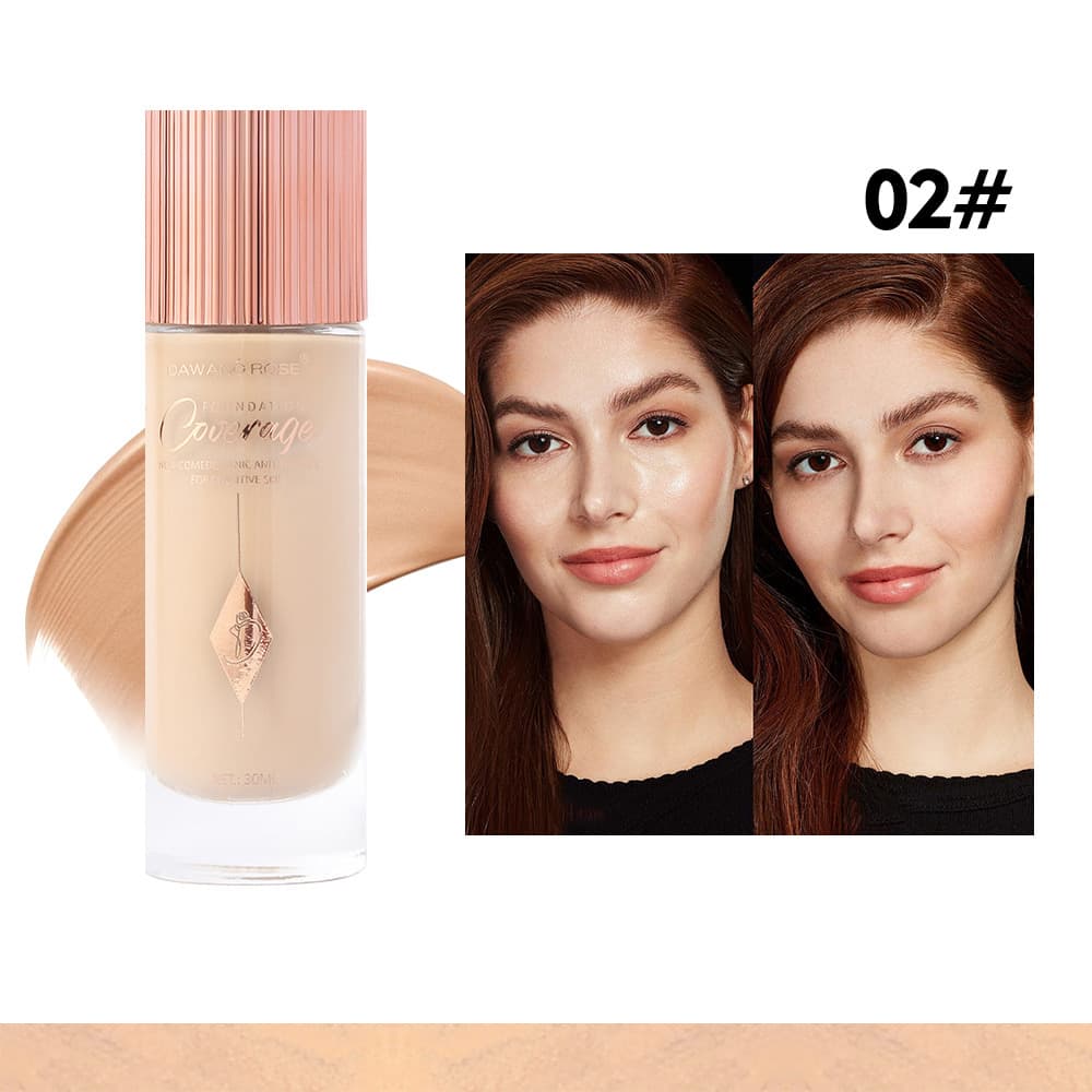 (No.688)(c1.5)Waterproof And Sweat-proof Concealer BB Cream, Long-lasting Foundation Liquid