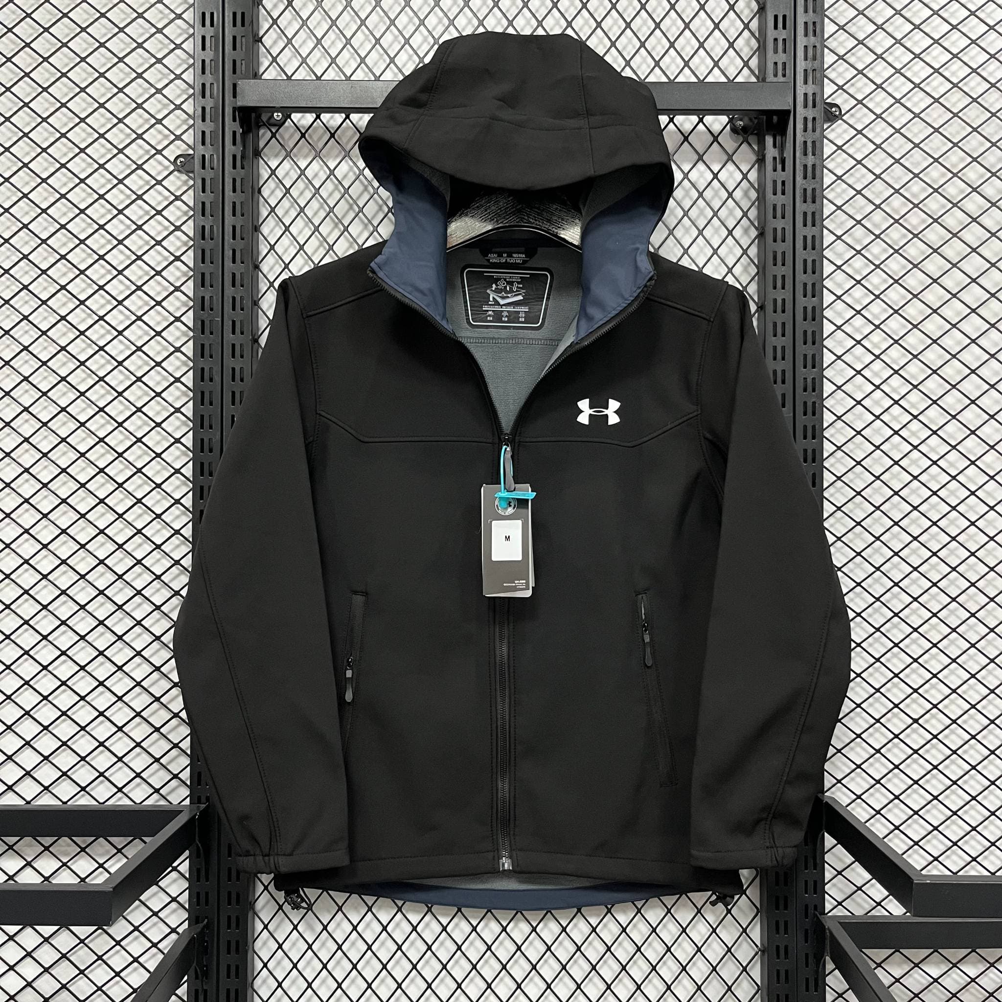 Nouvelle veste à capuche Under Armour, coupe-vent automne-hiver, idéale pour les sports de plein air (hommes et femmes).