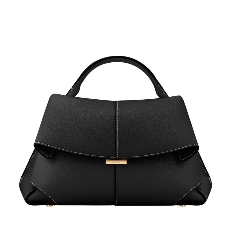 Sac à bandoulière tendance, nouveau style de sac à main pour femme en cuir véritable à la mode, sac souriant classique polyvalent de haute quali