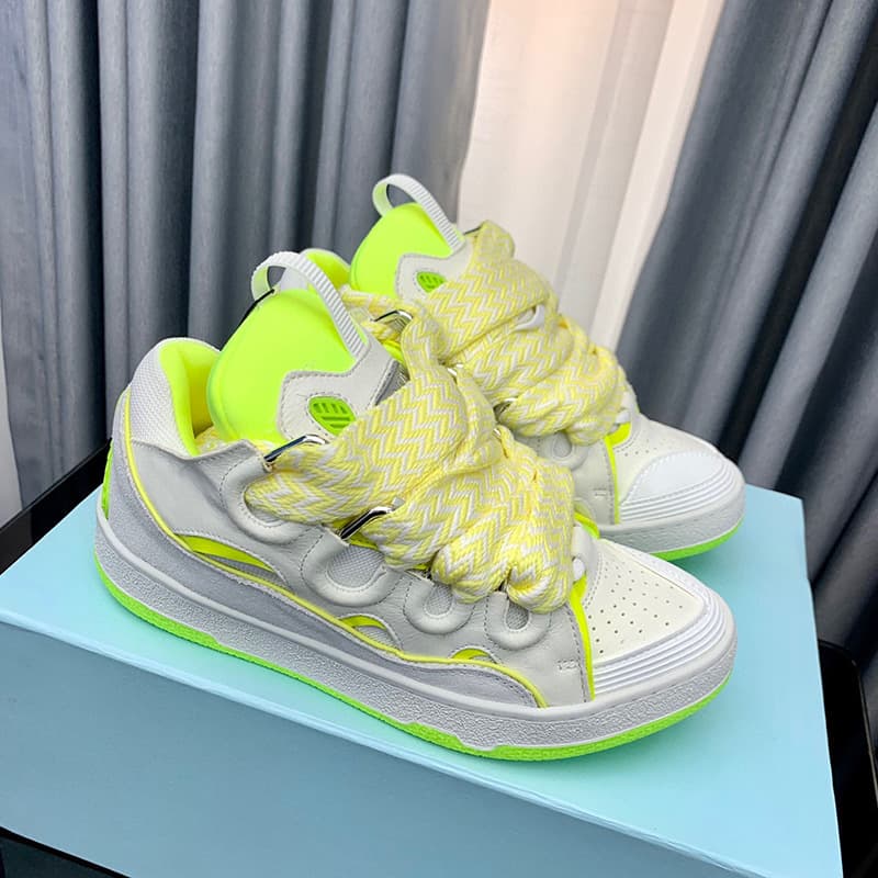 Lanvincurb Lang Fan De Training Chaussures de sport décontractées à lacets épais, confortables et polyvalentes, tendance