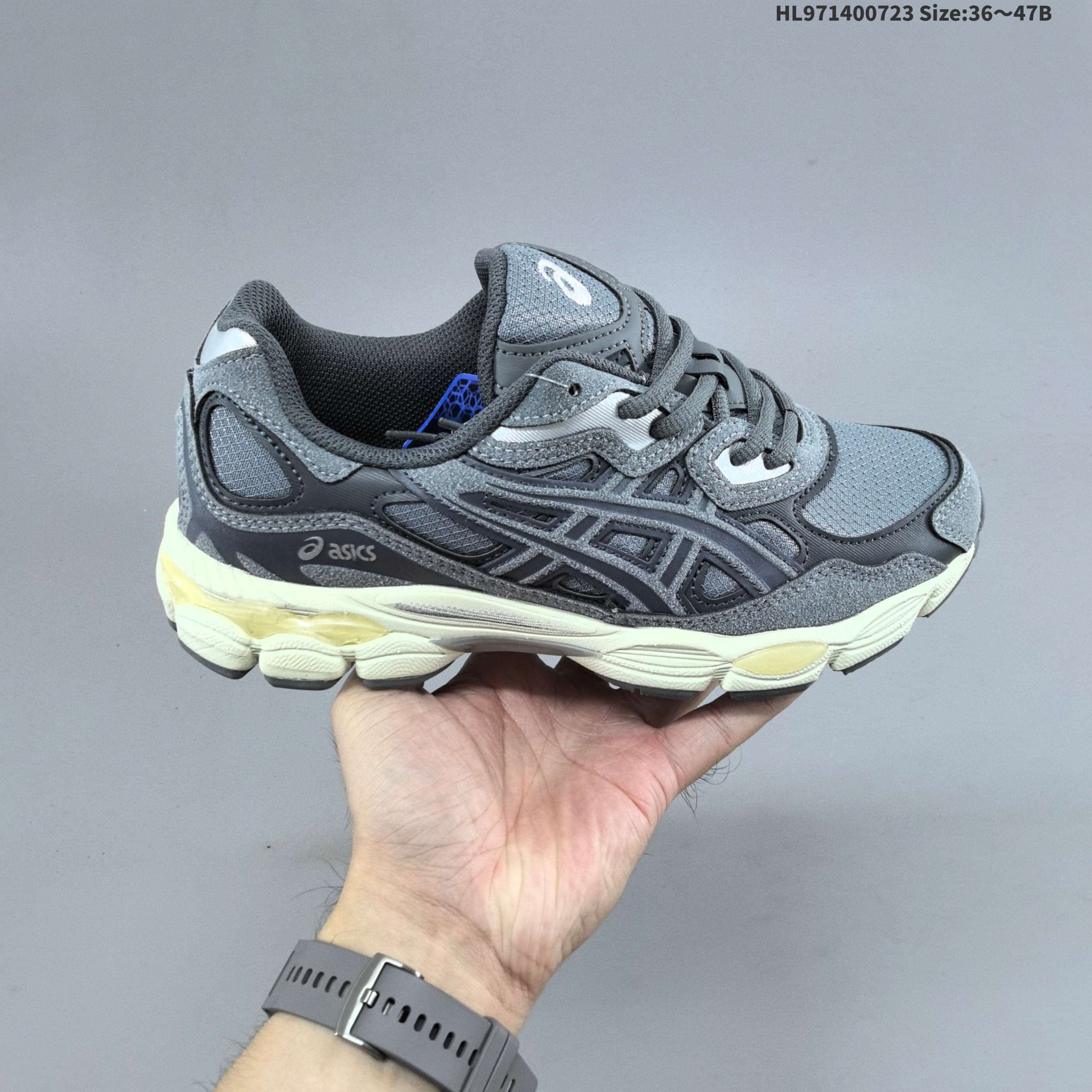 Chaussures de running Asics NYC Gels NYC Sneakers Cream Solar Power Pure Sier Outdoor Sneakers Sports Athleisure Trainers Fashion Daily Outfit