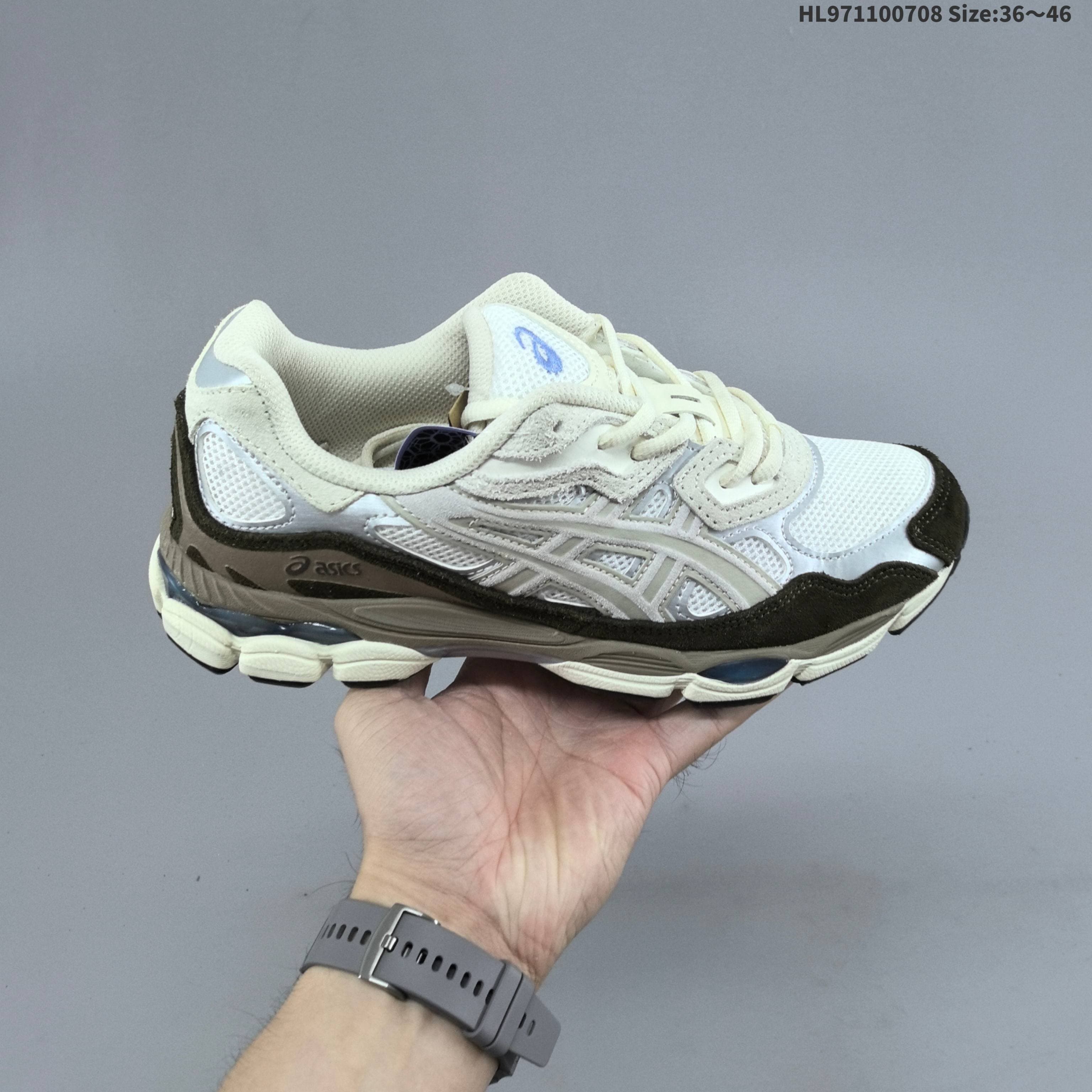 Chaussures de running Asics NYC Gels NYC Sneakers Cream Solar Power Pure Sier Outdoor Sneakers Sports Athleisure Trainers Fashion Daily Outfit